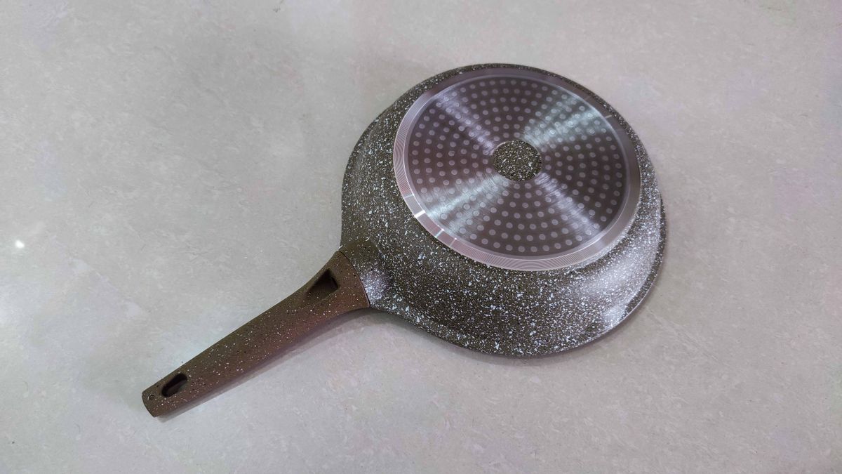 荣事达花岗岩不粘平底锅好用吗,荣事达陶土平底锅