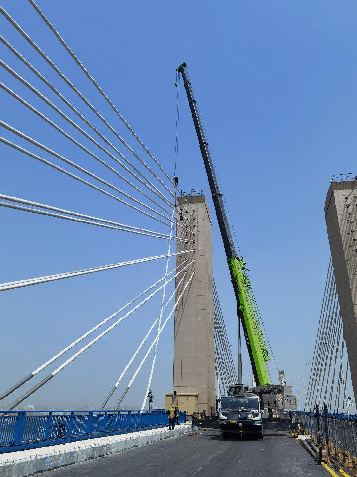 斜拉索更换施工价格,斜拉桥斜拉索安装时间