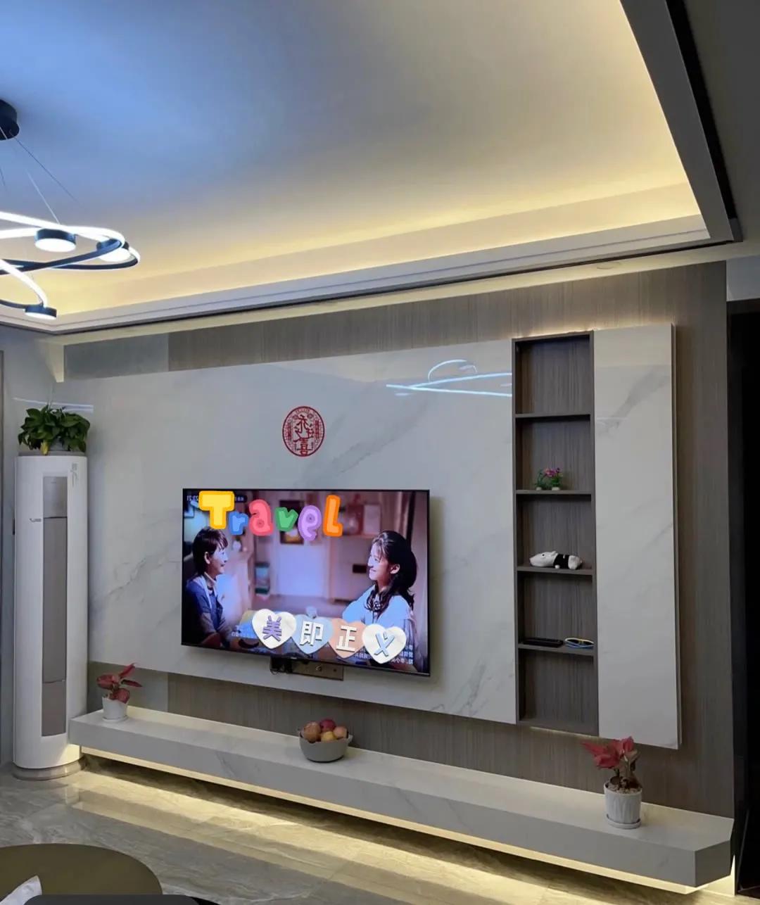 中式电视背景墙图,30款电视背景墙