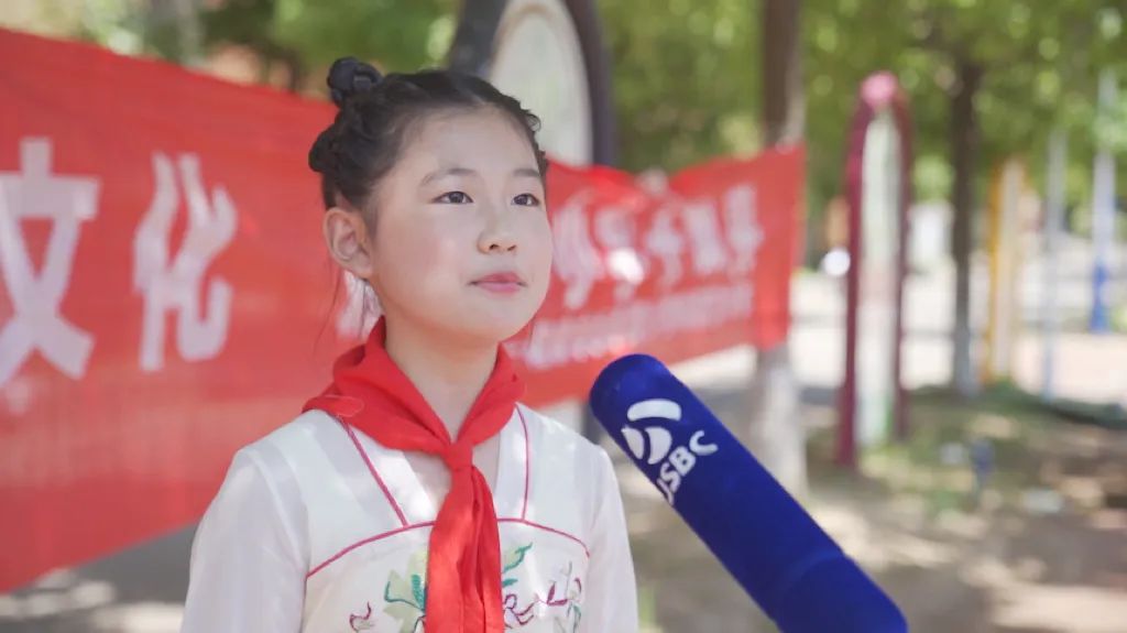 穿汉服的六年级学生舞蹈,穿汉服的舞蹈小学生