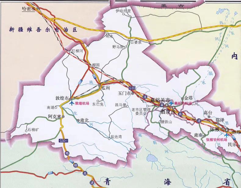 兰州酒泉嘉峪关张掖敦煌,河西走廊武威张掖酒泉敦煌