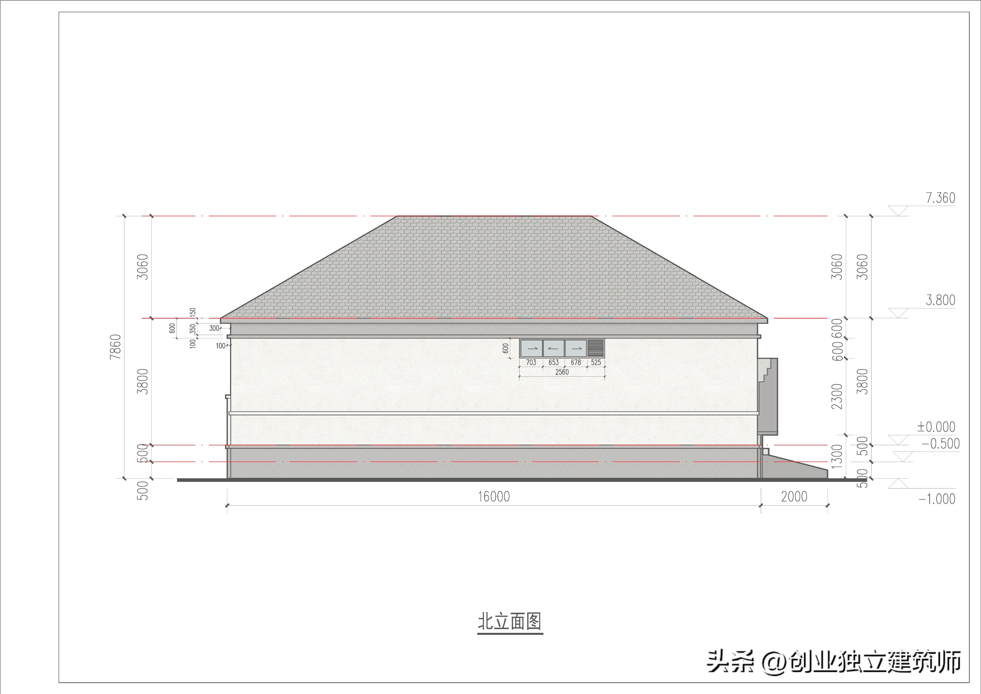 造墅工厂设计农村自建房,自建工作室设计