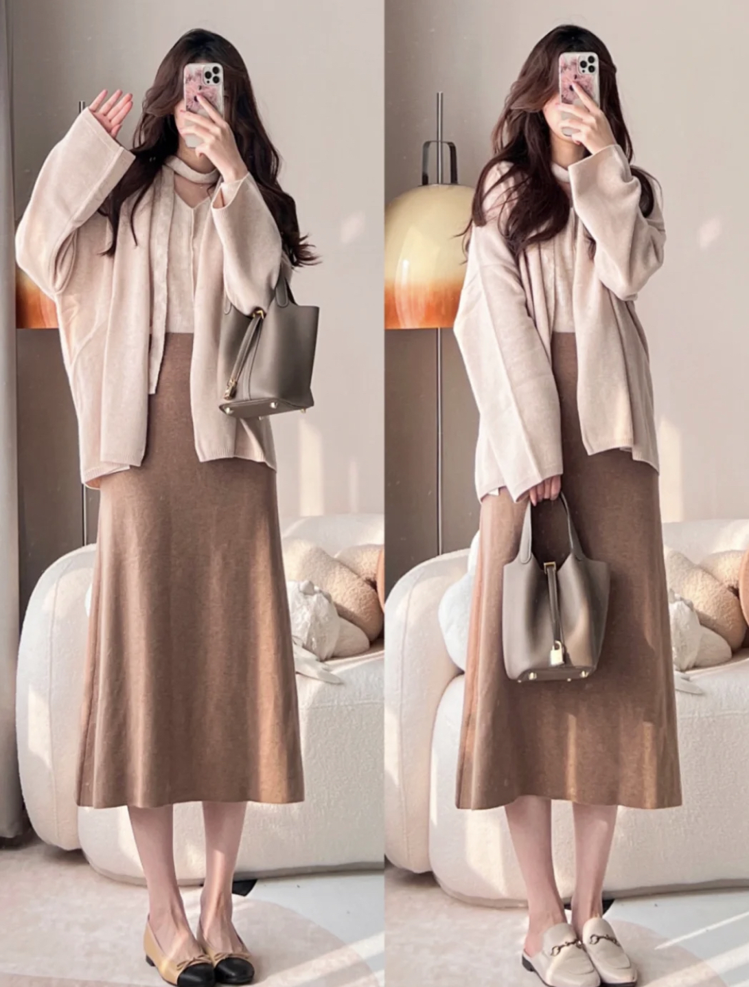 年轻人穿开衫毛衣外套时髦洋气,小香风开衫毛衣外套时髦中年洋气