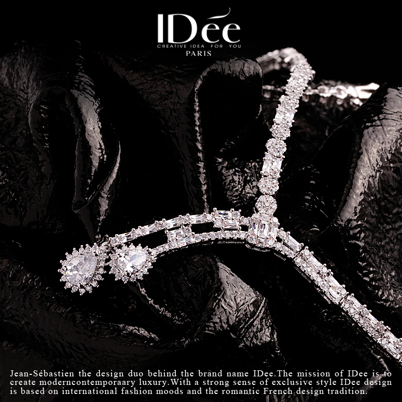 衬托你的精致高品位——IDee倾慕系列项链宴会婚礼饰品轻奢配饰