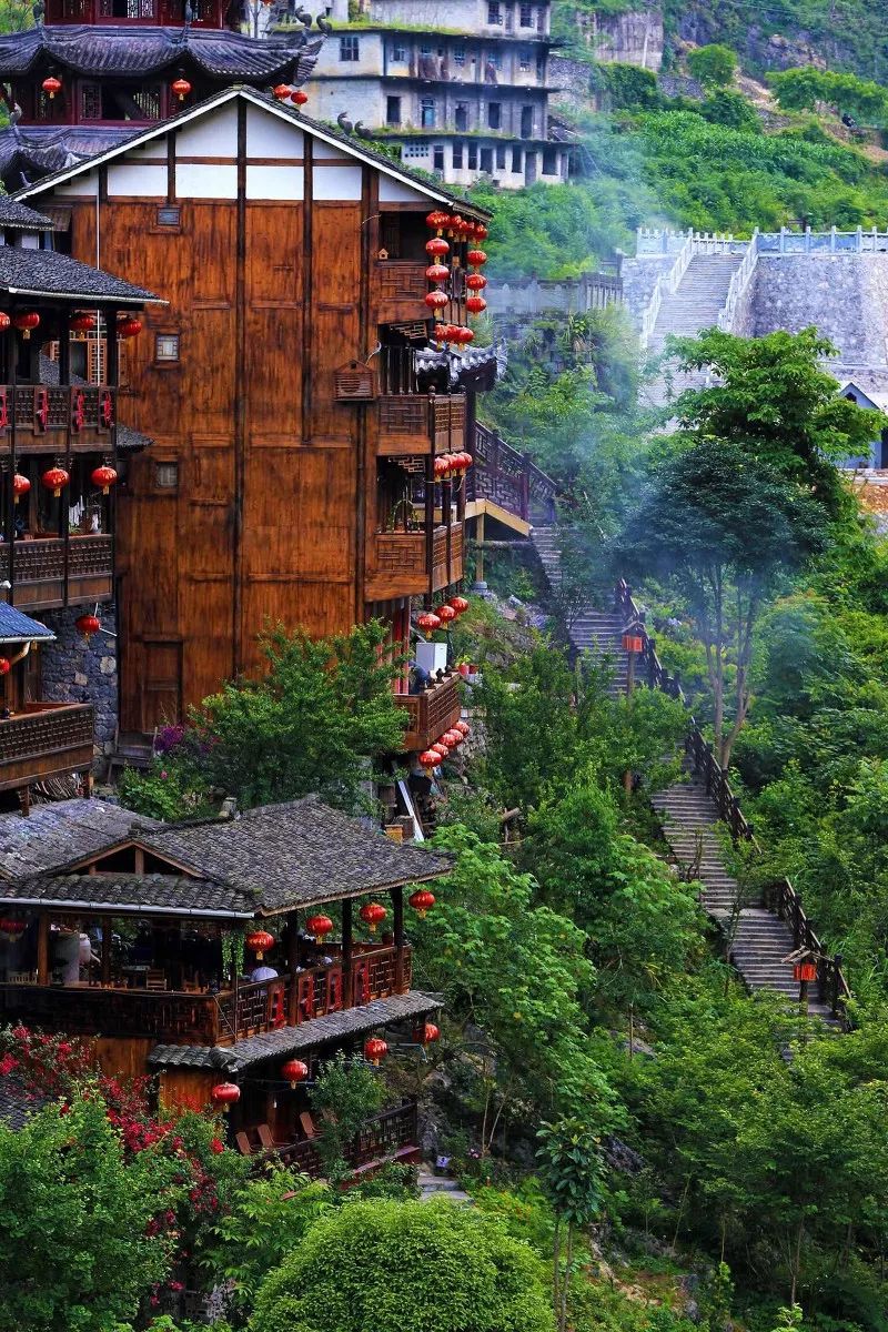 重庆市酉阳县城的风景,重庆酉阳景点介绍