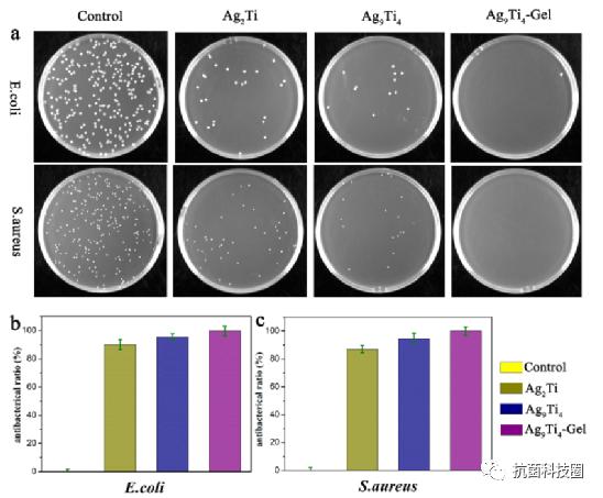 【科研快报】具有抗菌、光热和稳定的银钛氧簇水凝胶用于伤口愈合