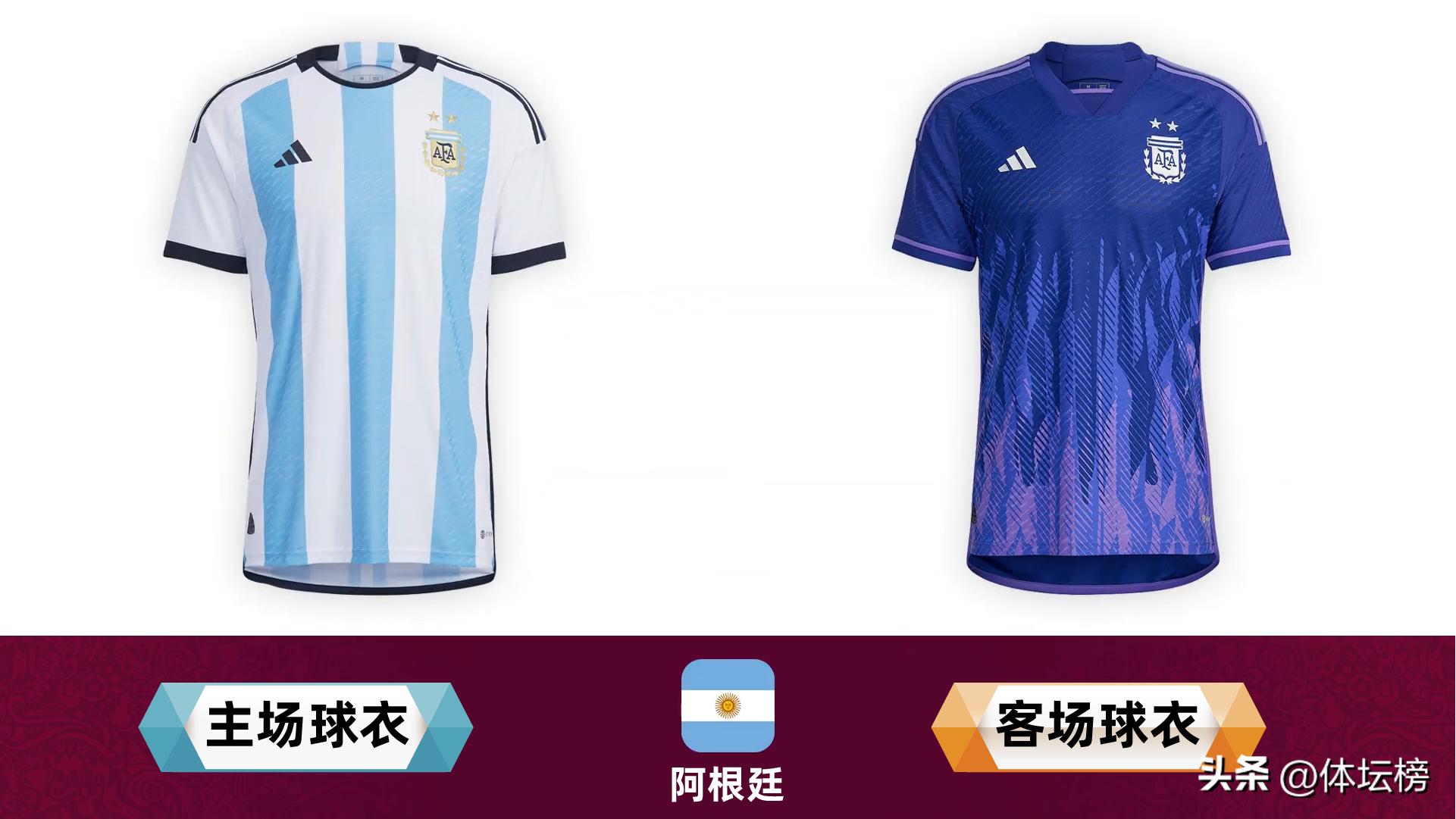 2022世界杯32强球队球衣颜色,德国队球衣2024欧洲杯主客场球衣