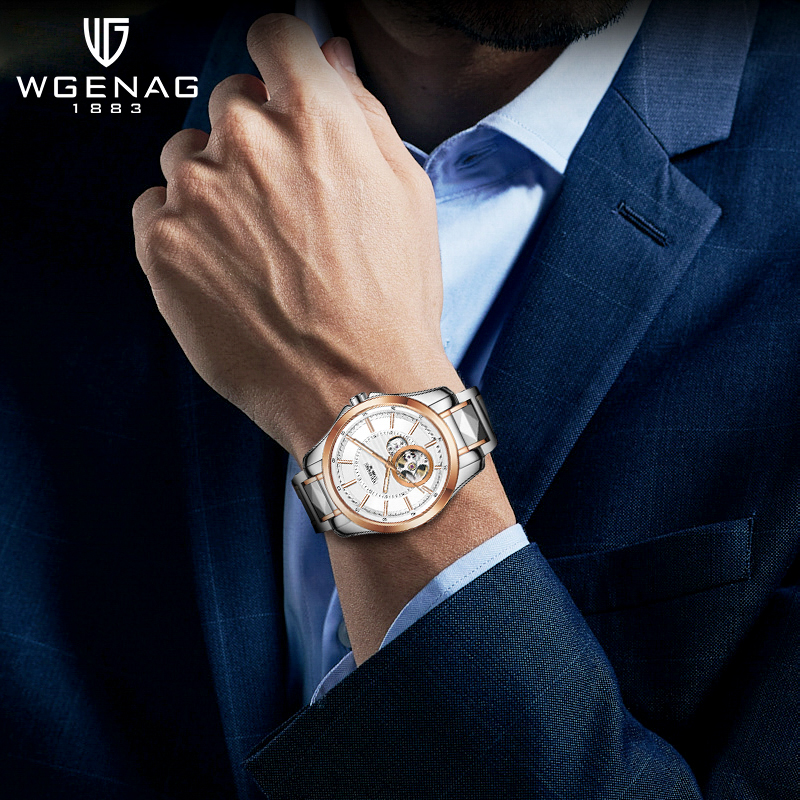 为啥男的喜欢机械表,瓦格纳男士机械手表咋样