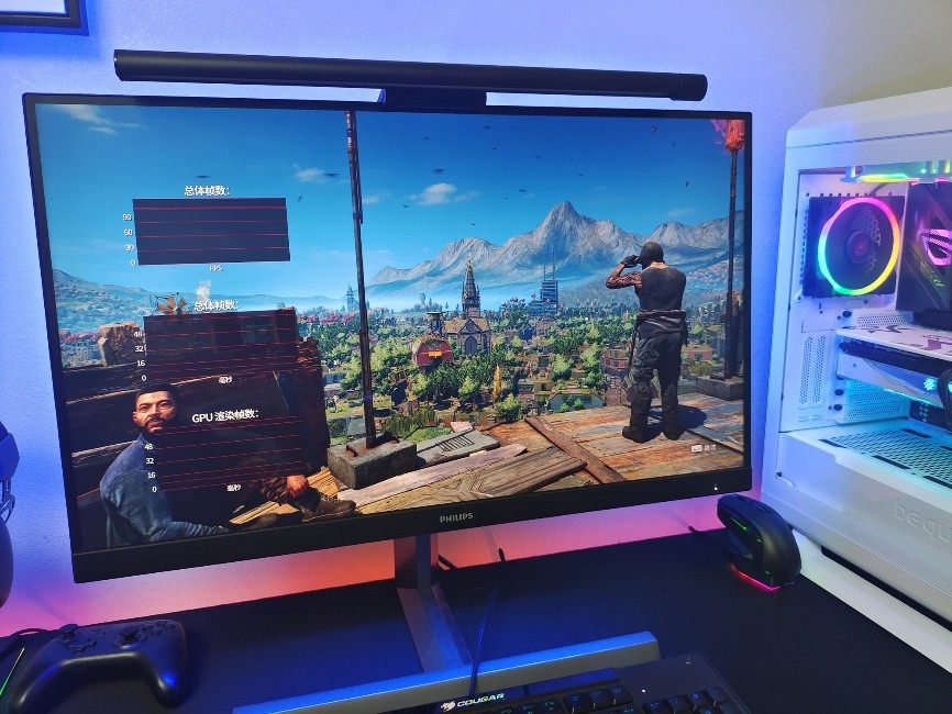 新风扇就是好，德静界Lightwingswhite，白色RGB秀起来