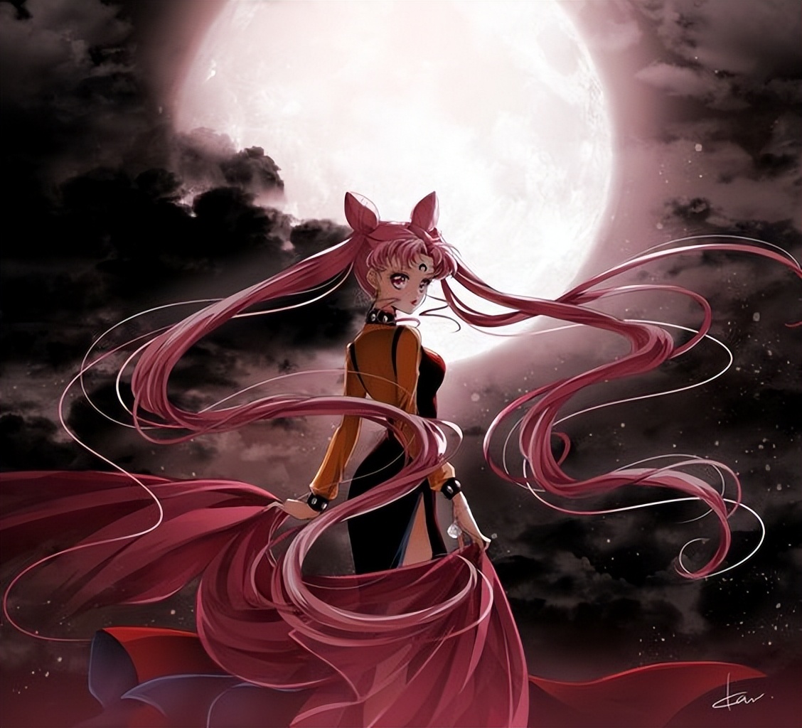 黑化的美少女战士,暗黑的美少女战士