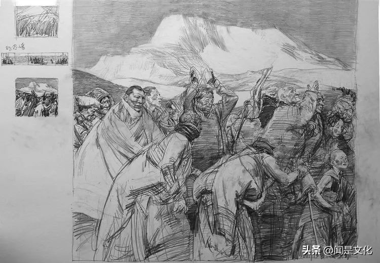 天津美院教授于小冬速写,于小冬美院速写图文