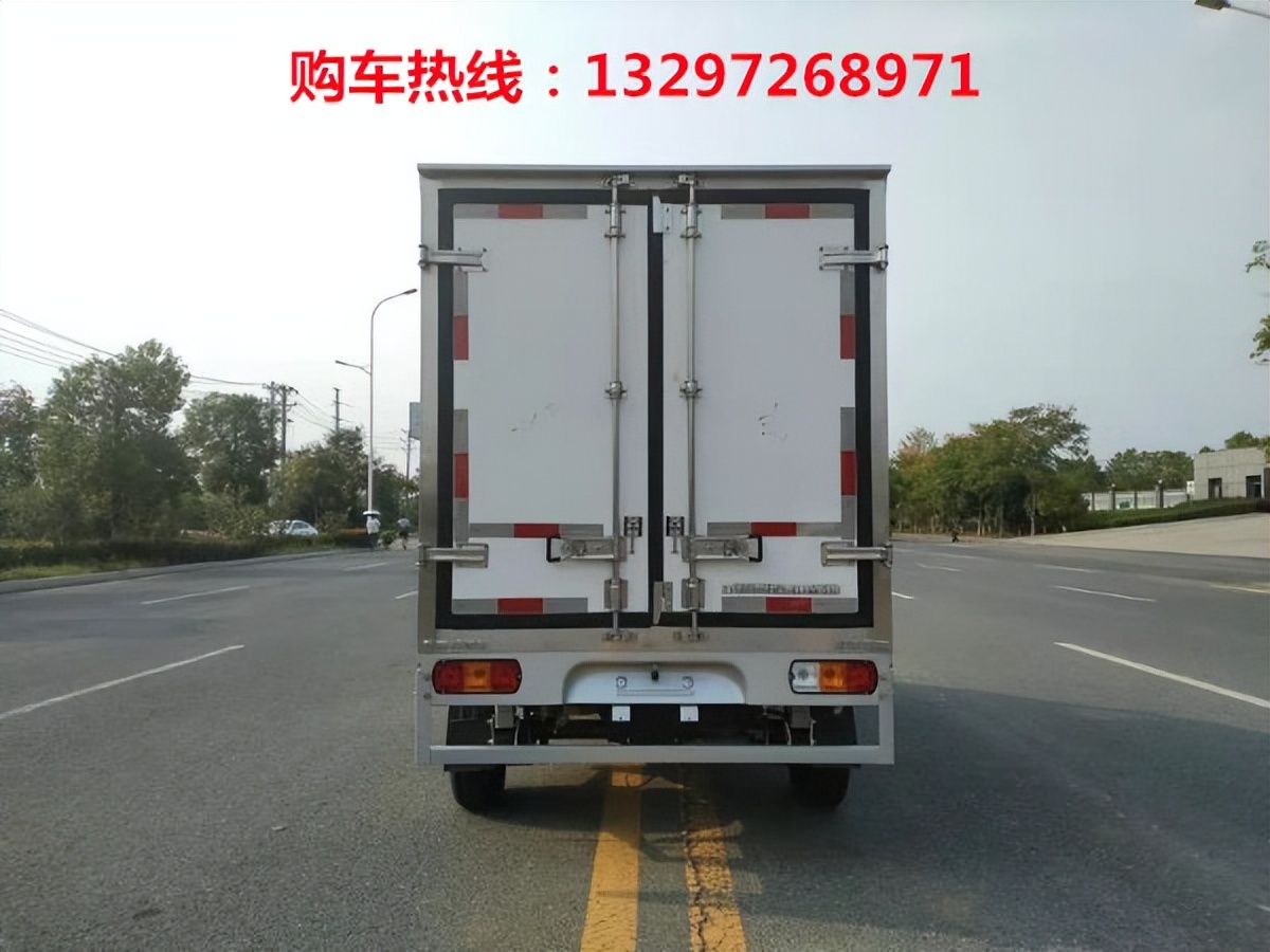 五菱荣光新卡厢式货车冷藏报价,五菱荣光新卡冷藏车价格多少钱