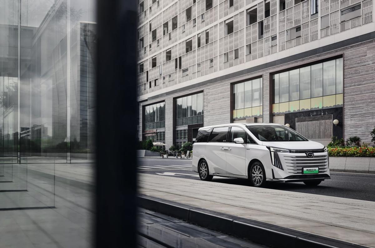 传祺智电新能源e9上市发布会,传祺全新旗舰mpve9车重