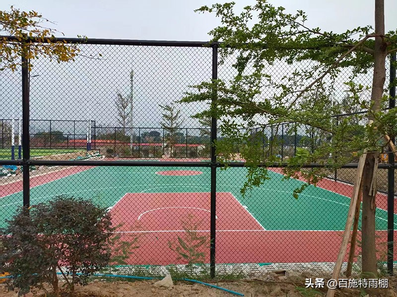 篮球场电动推拉棚设计与制作,篮球场收缩棚