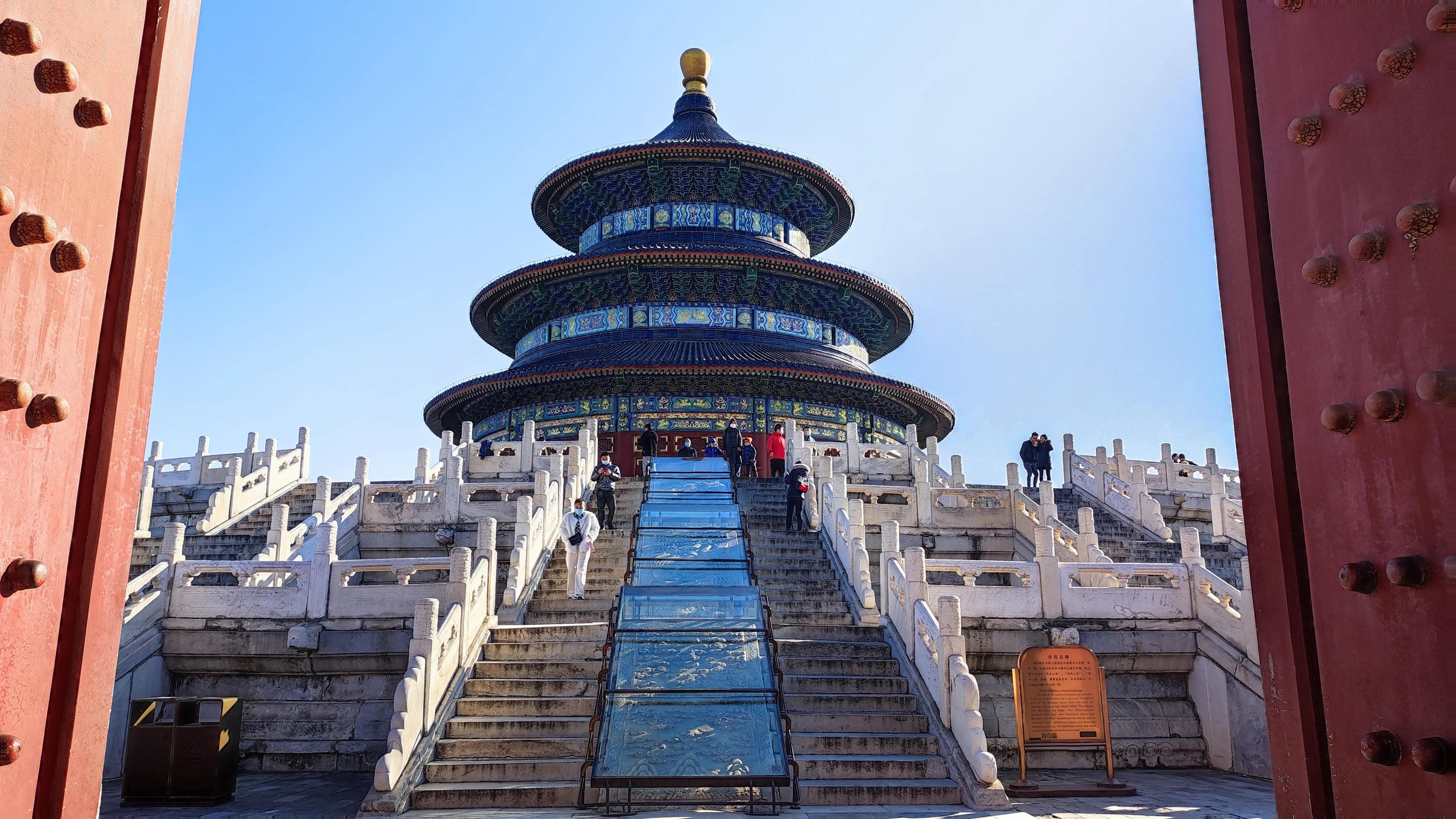 中国现存最大的古代祭祀性建筑群,古代祈年殿建造