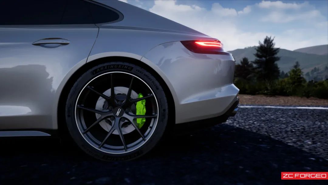 保时捷panamera改taycan前脸,保时捷panamera改装宽胎