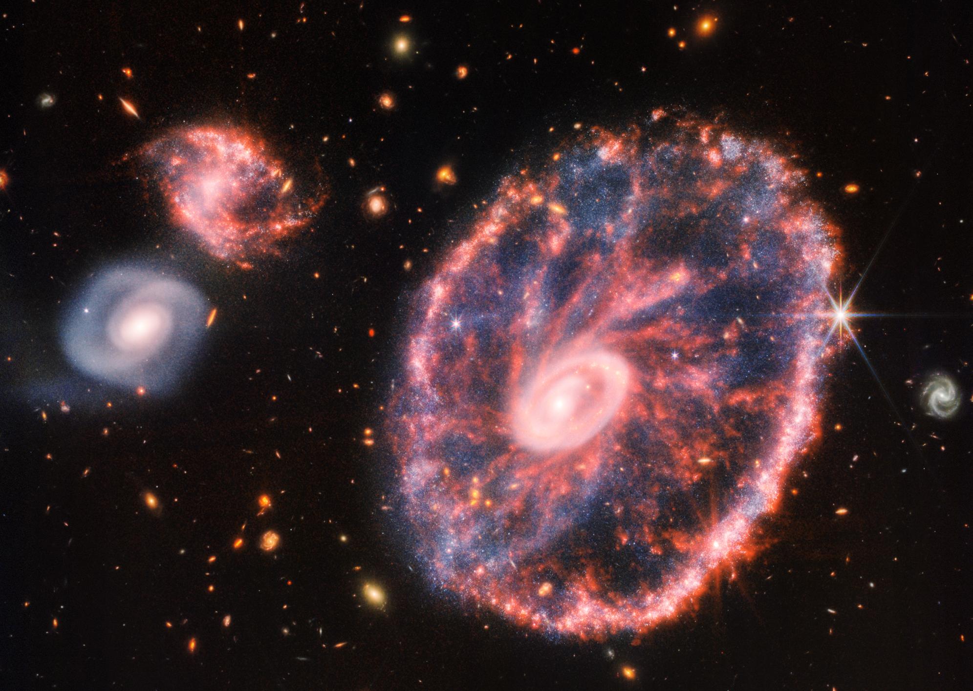 仙女星系里面最像地球的星系,星系中最强的星系和最大的星系