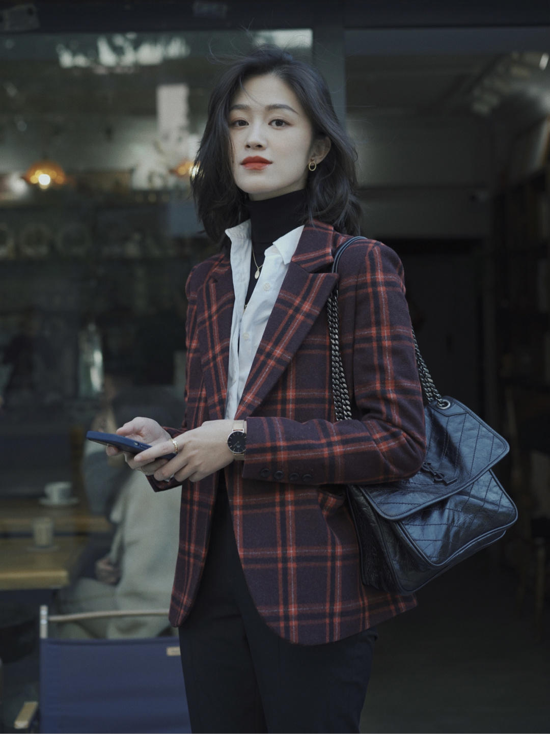 职场OL冬季离不开“羊毛西装”，借鉴这组搭配，日常通勤也很时髦