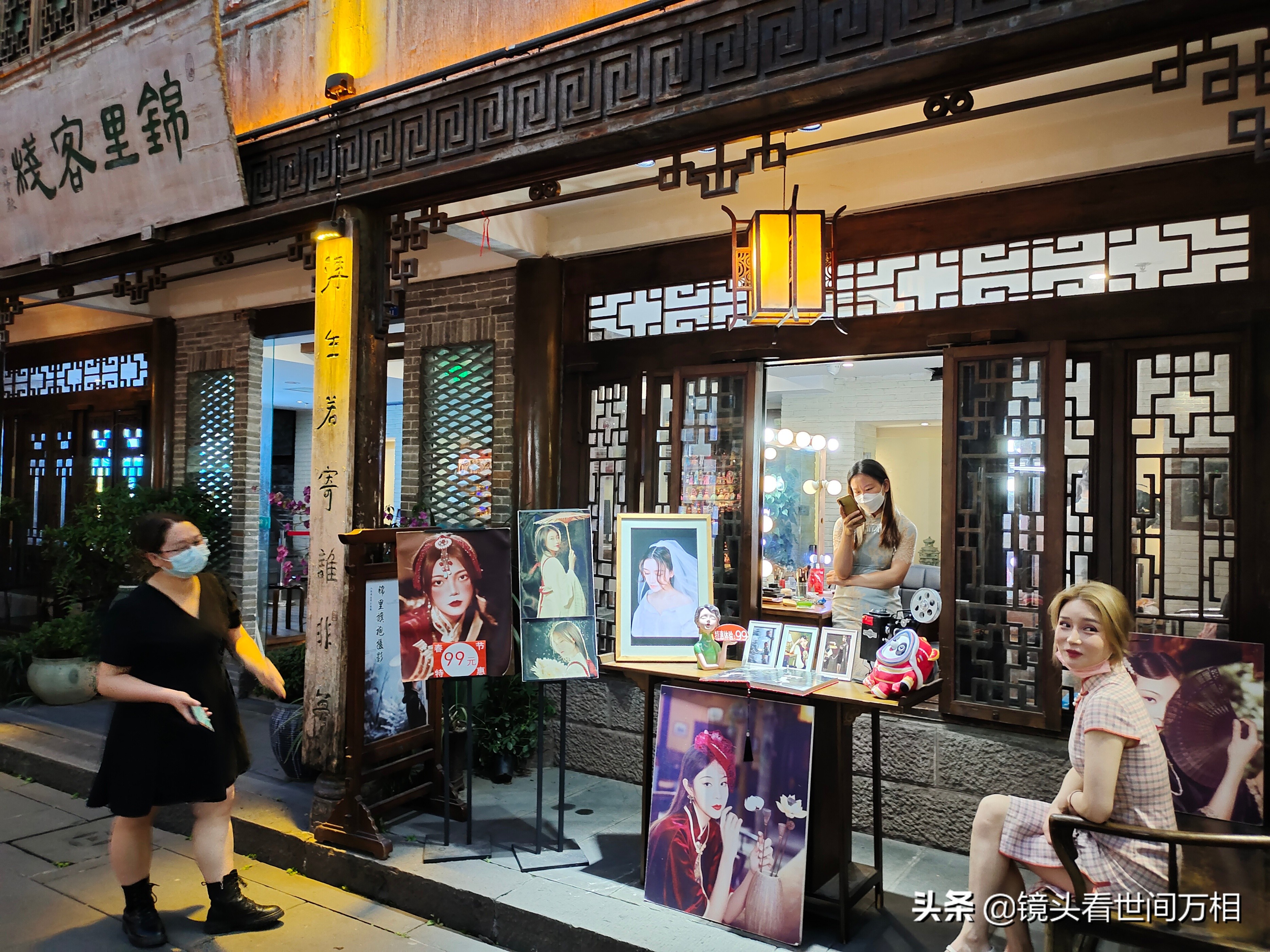 探秘成都市,四川成都锦里古街感受古蜀文化