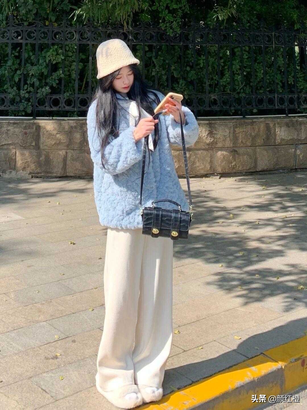 马卡龙色系西装阔腿裤,马卡龙夏季薄款阔腿裤