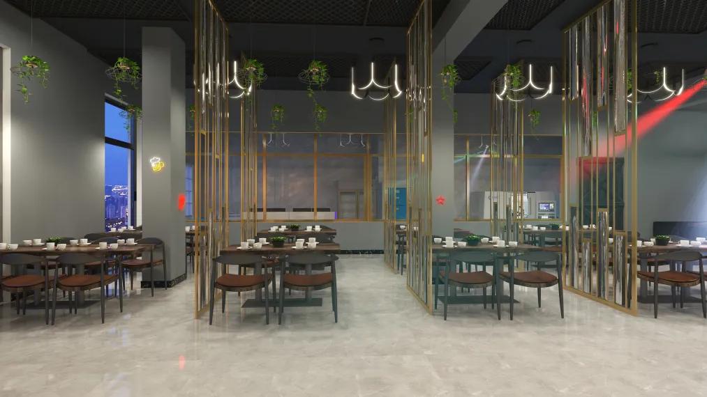 工业风烧烤店灯,工业风烧烤店设计多少钱一平