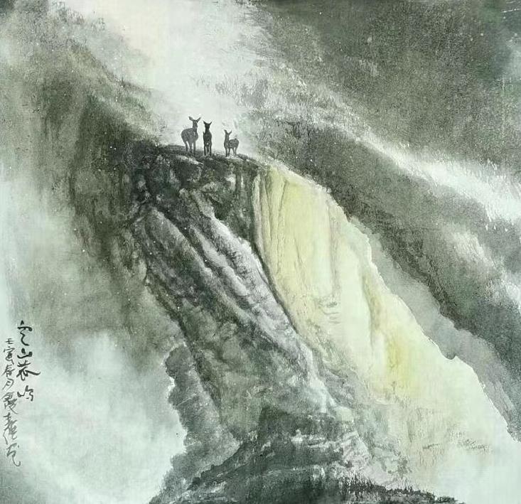 中美艺术作品展,中美书画艺术交流展