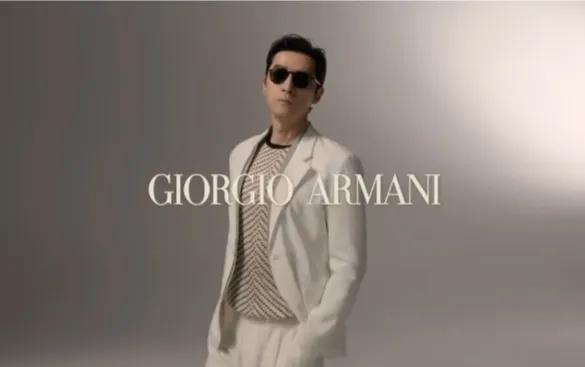 胡歌阿玛尼星光系列高定,giorgioarmani胡歌西装