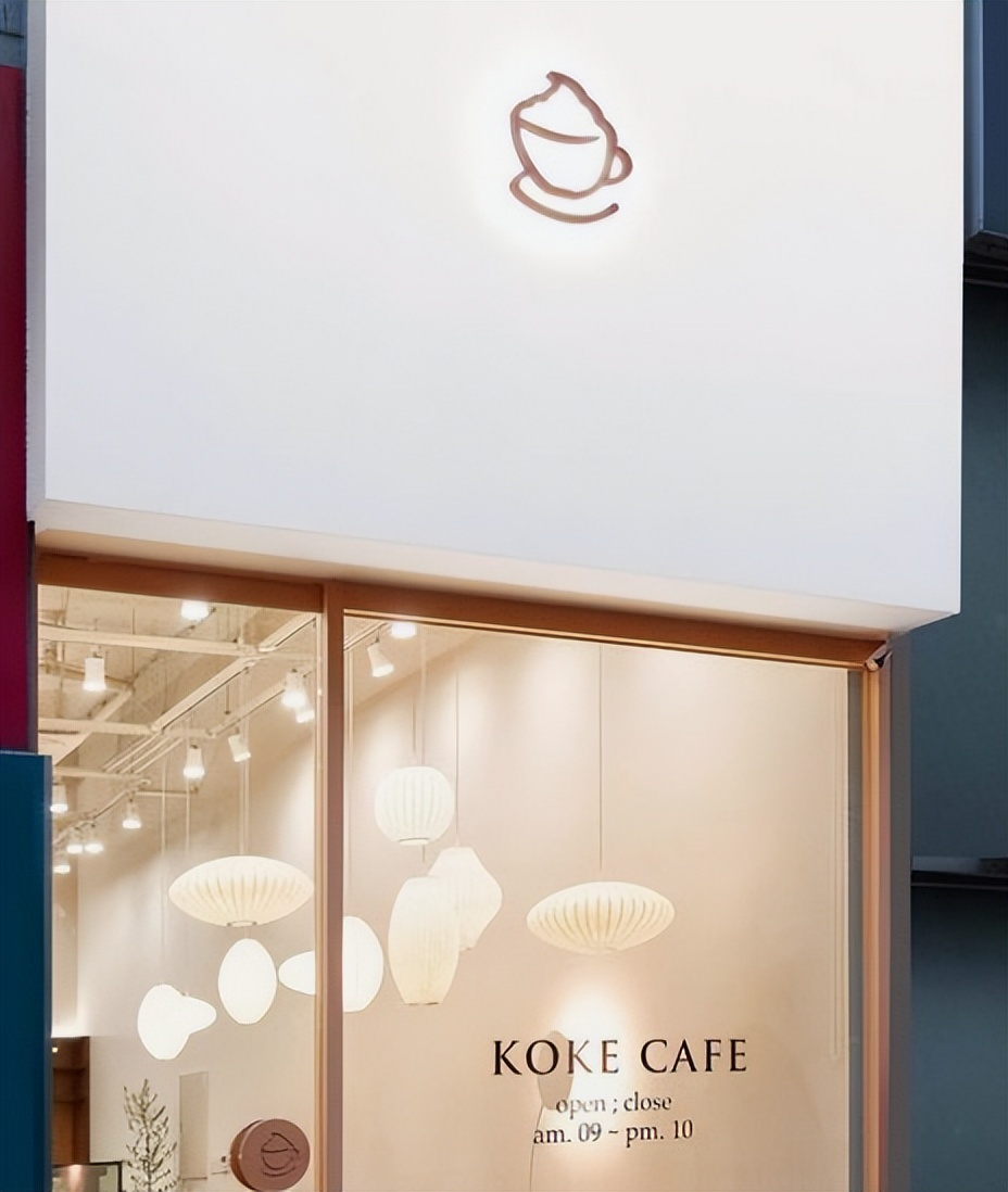很有高级感的店招,35平店面设计