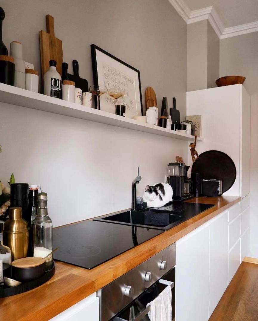 32岁德国牙医的家，整屋干净整洁且温暖，喜欢花和猫的生活很精致