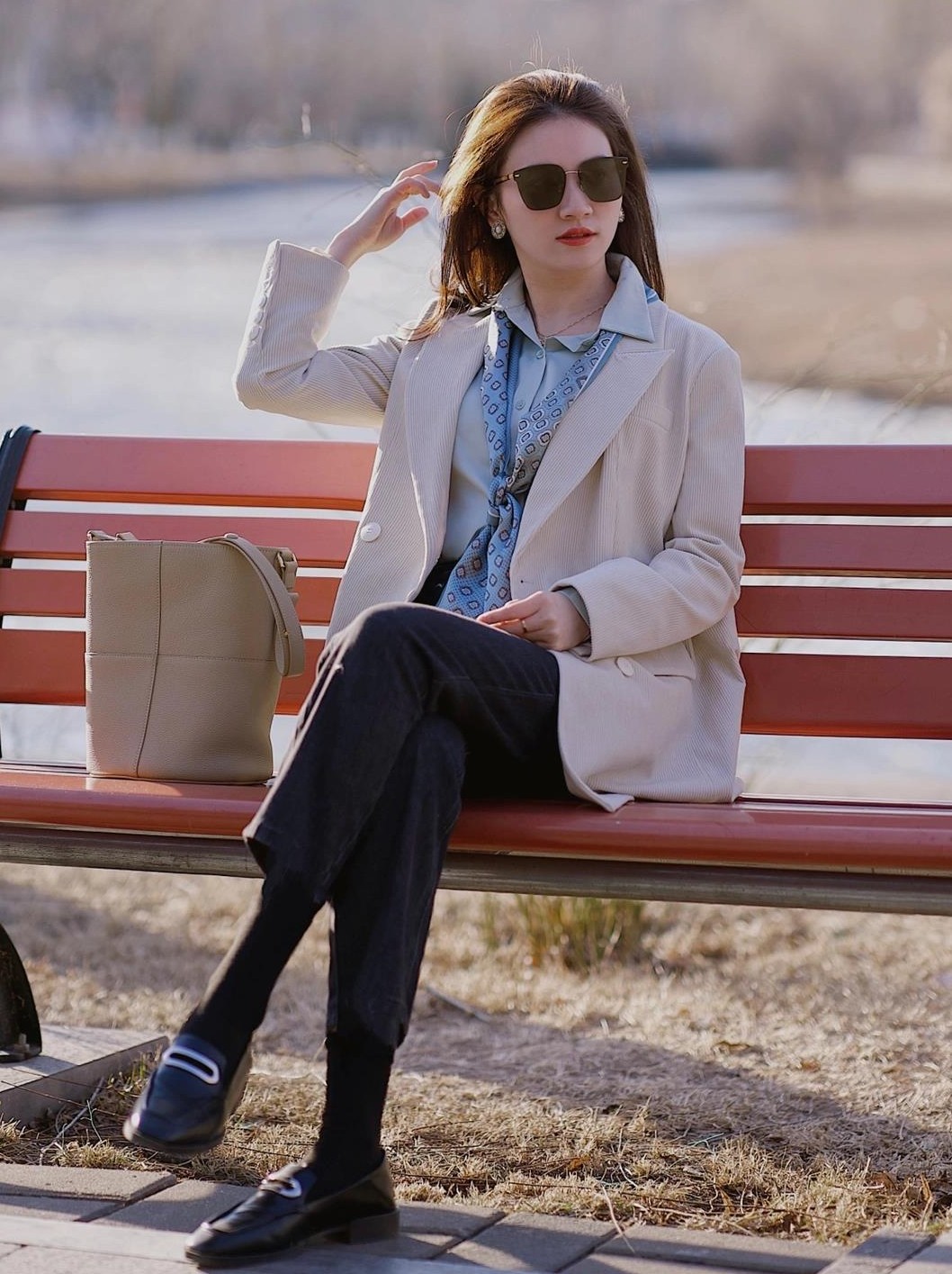 屁股大腿细短怎么穿搭裤子,屁股大腿粗穿什么裤型显瘦