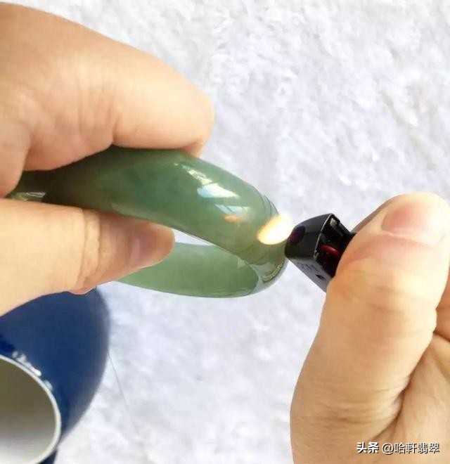 火烧黄金可辨真假，那火烧翡翠能不能辨真假？