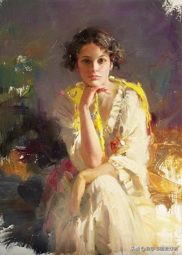推荐几本高清适合临摹的古典油画,精美细腻的油画作品