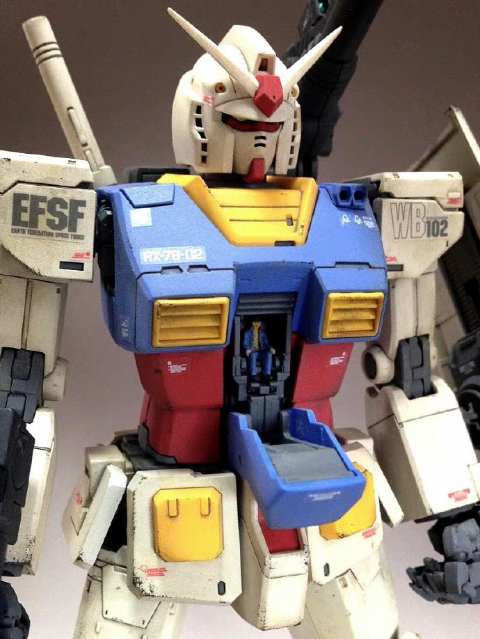 机动战士高达模型拼装过程,机动战士高达模型大全