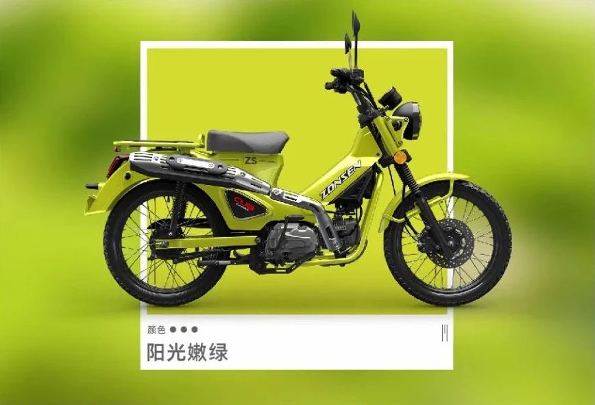 宗申幼兽zs110复古弯梁,宗申复古弯梁幼兽