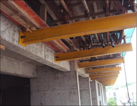 长沙花篮式悬挑脚手架搭设方案,广东花篮式悬挑脚手架搭设方案