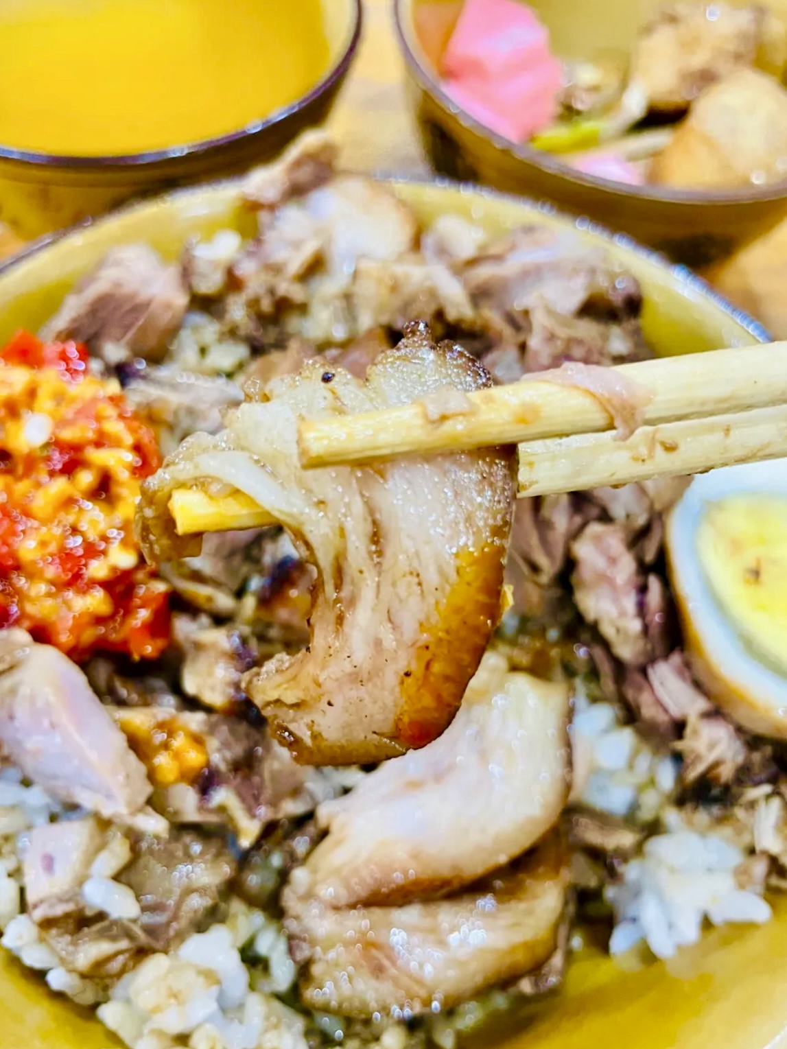 一份重庆猪脚饭,重庆巷子里的猪脚饭