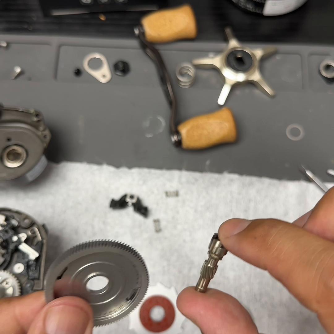 达瓦银溪改装TK全过程#PYL陶瓷轴承#TK钛合金卸力报警#达瓦银溪