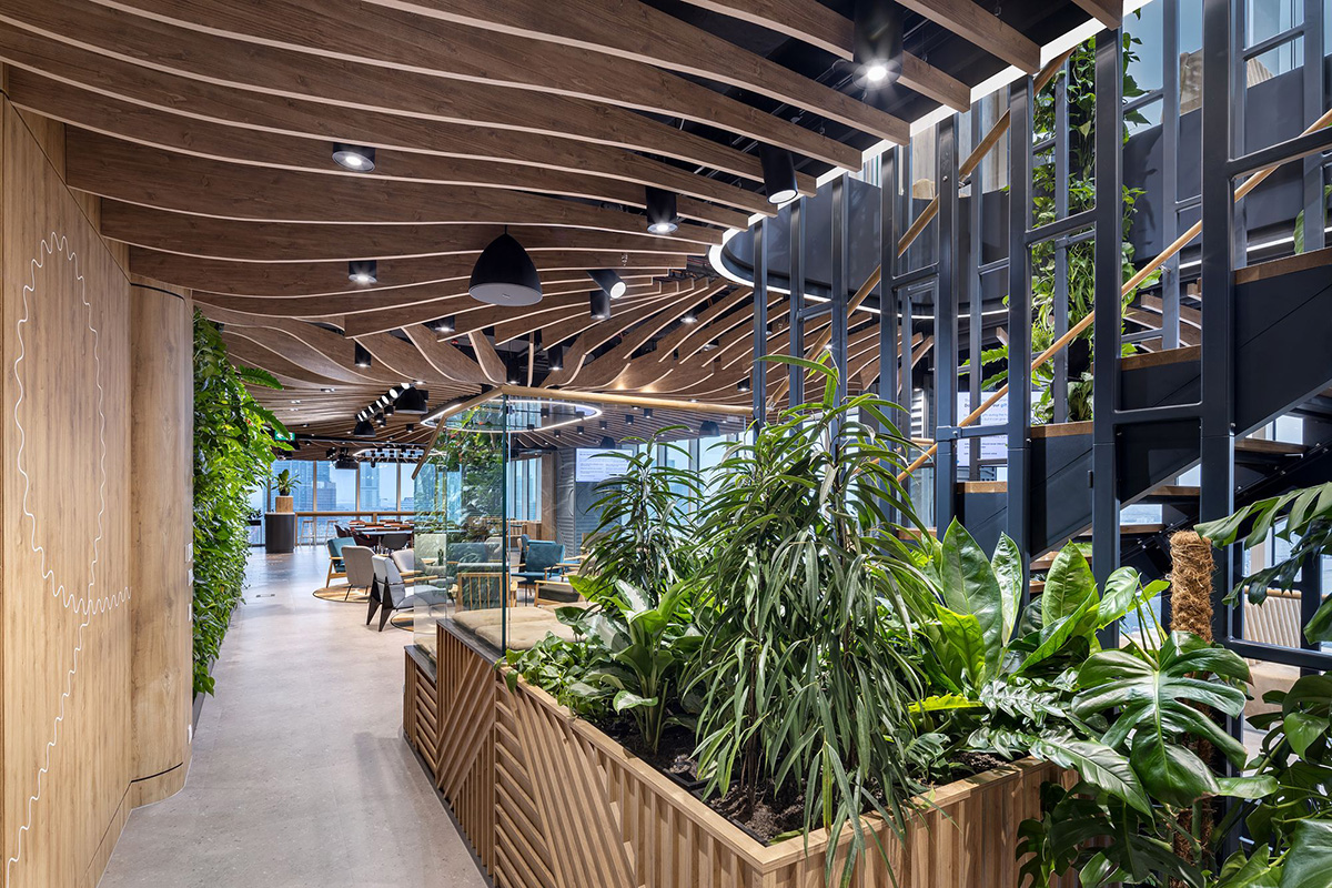 高端定制混合多元生物制药Moderna华沙办公室设计