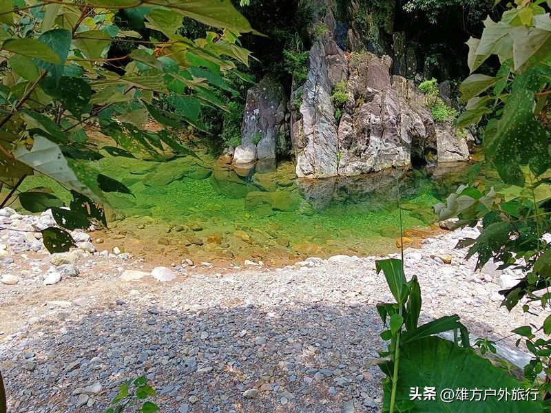 猴寨瀑布图片,猴寨溪谷