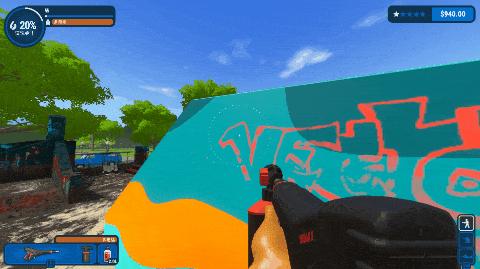 高压游戏水枪,高压水枪清洁解压视频