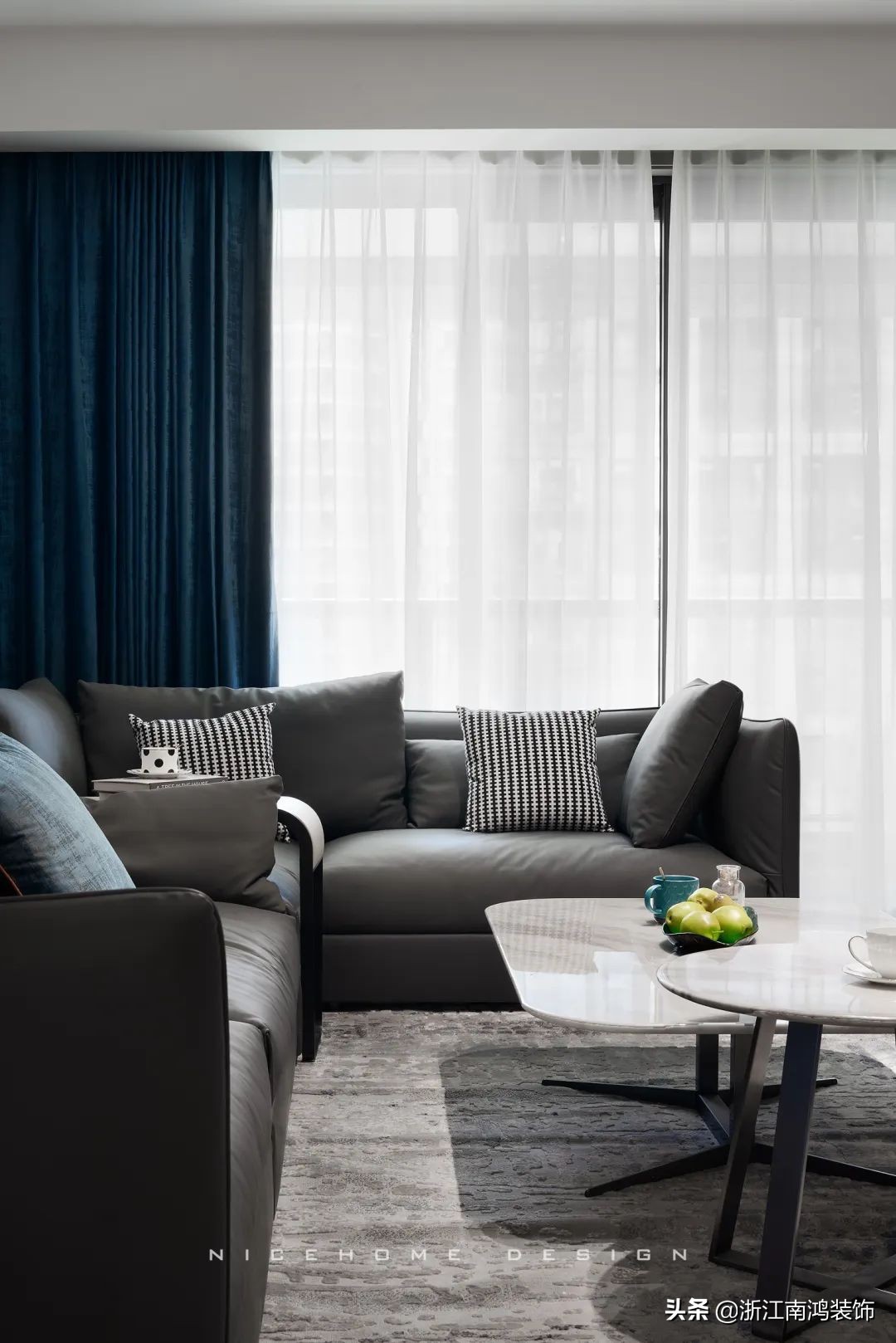 高级灰格调诠释空间质感美学,原木侘寂风理性而优雅的空间艺术