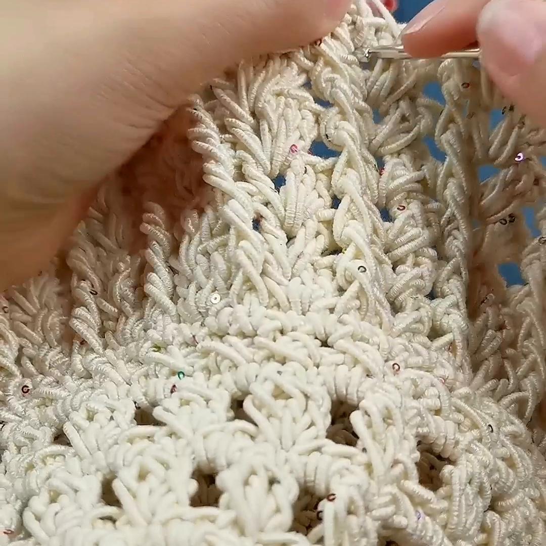 手工钩针编织教程杯子套,手工钩针编织教程手机挂件