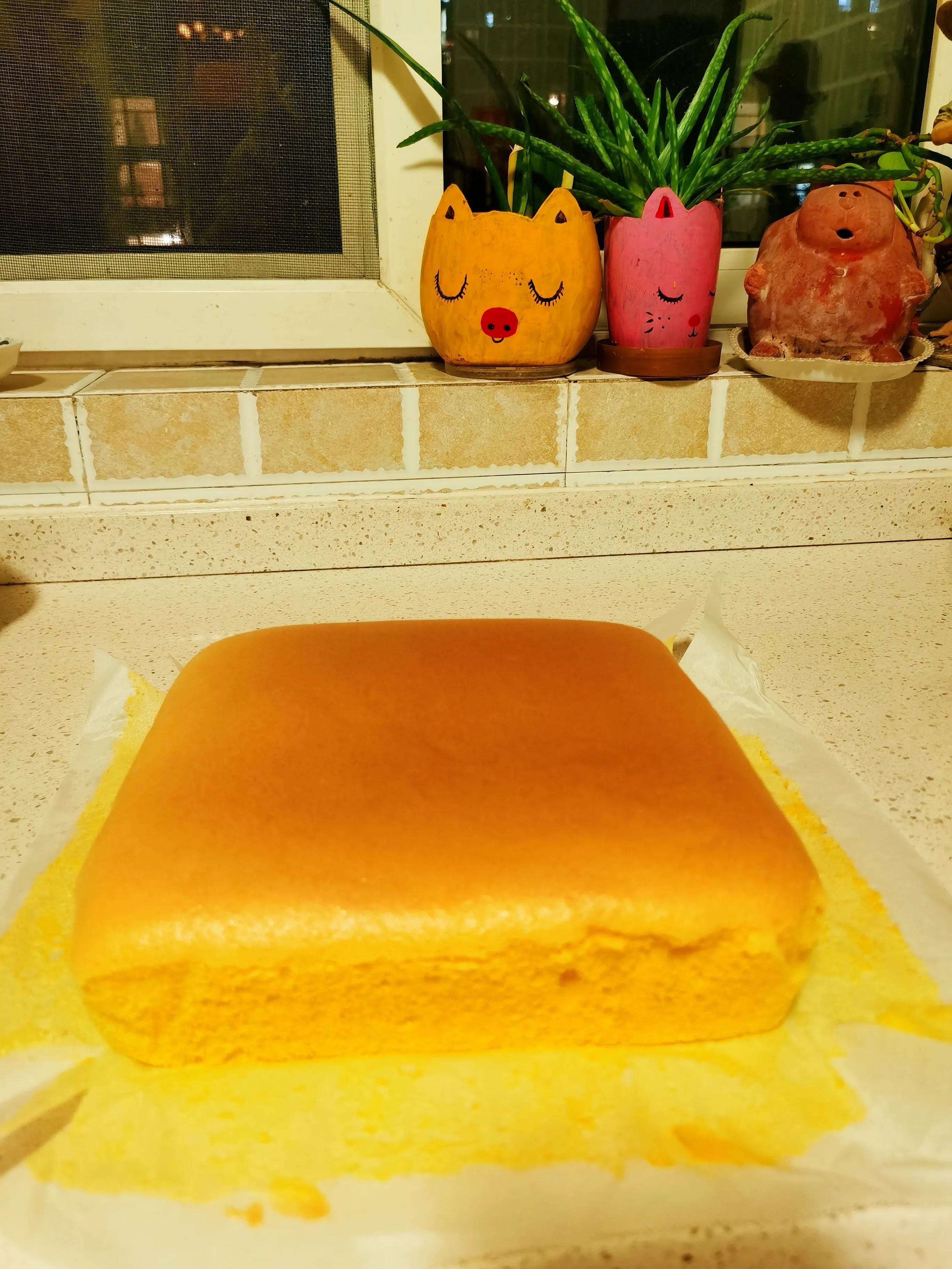 抖臀古早蛋糕的做法不用淀粉,10寸抖臀古早蛋糕的做法和配方