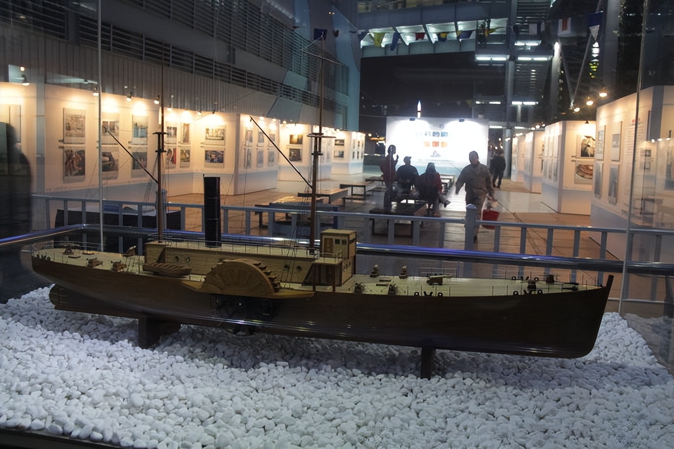 1888年清光绪十四年，中国已能生产万吨巨轮且出口到美国