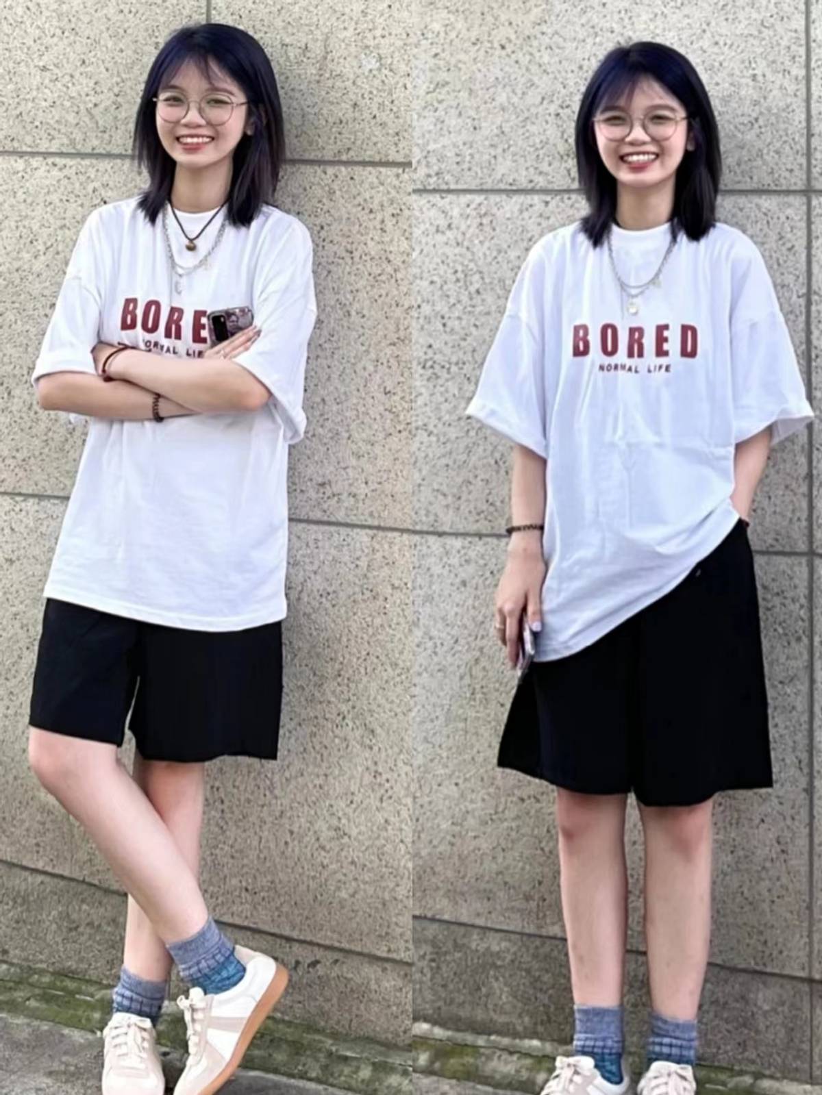 “白T恤”慵懒风穿搭火了！搭配这些单品休闲又随性，懒人*党**爱了