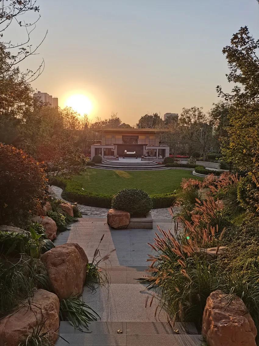 「园臻®作品」廊坊俪景嘉园“桃夭”主题景观之营造