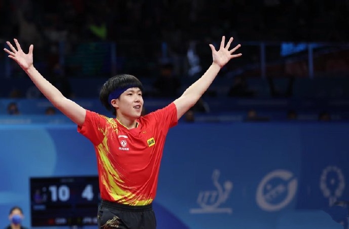 2024年世乒赛单打冠军颁奖典礼,2023德班世乒赛男单颁奖仪式