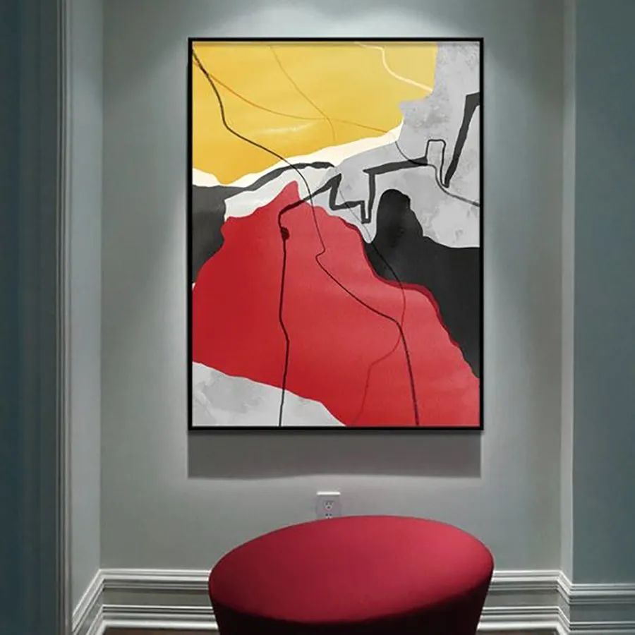 干货挂画的3个技巧5个方法,又好看又大气的挂画怎么选