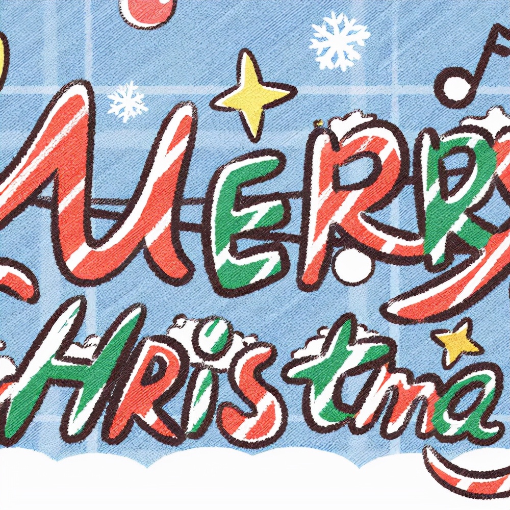 圣诞九宫格创意配图,适合发朋友圈的圣诞九宫格图片