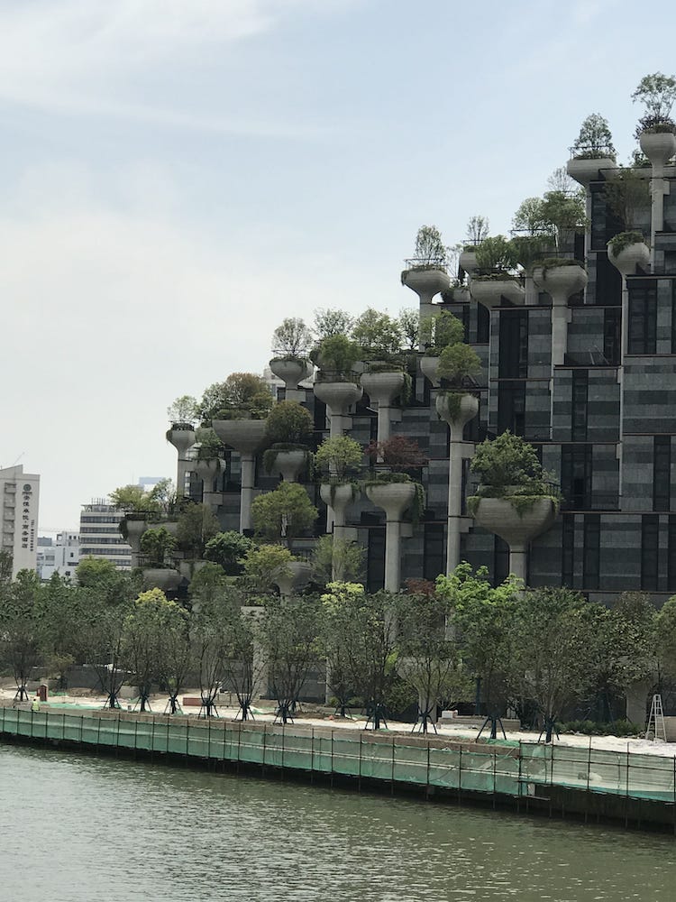 上海古巴比伦空中花园,空中花园巴比伦真的是浮在空中吗